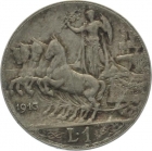 Italien 1 Lira 1913 - Vittorio Emanuele III. 1900-1946